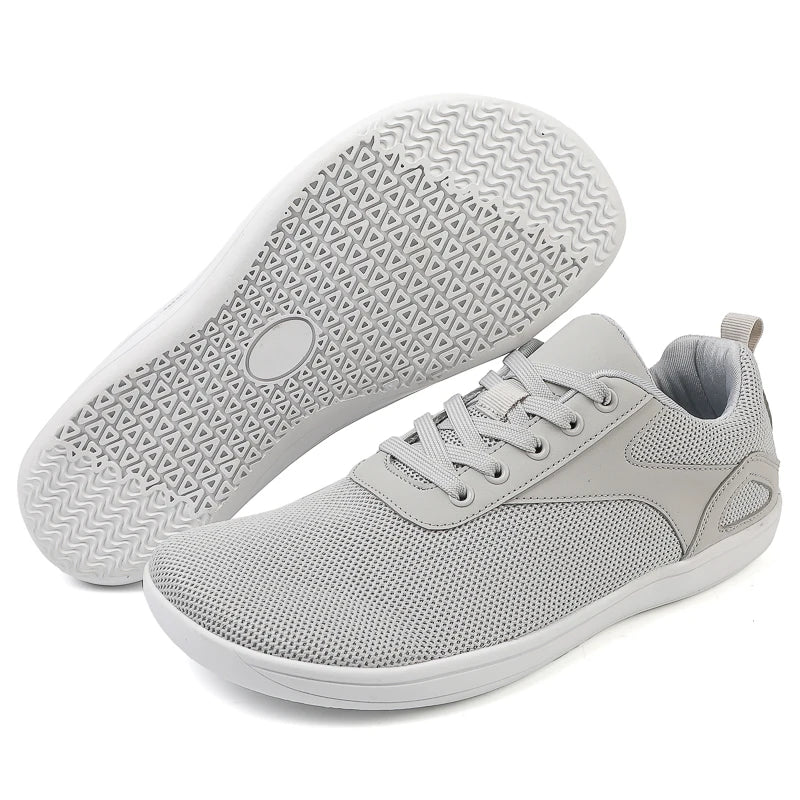Men’s Minimalist Barefoot Walking Shoes – Breathable Wide Sports Sneakers for Gym, Office & Leisure