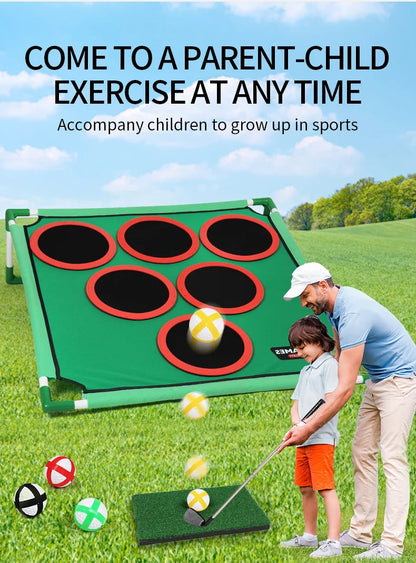 Govllfoz Golf Practice Mat – Warm & Cozy Gaming Blanket for Golf Techniques, Sticky Ball, Tiled or Hanging