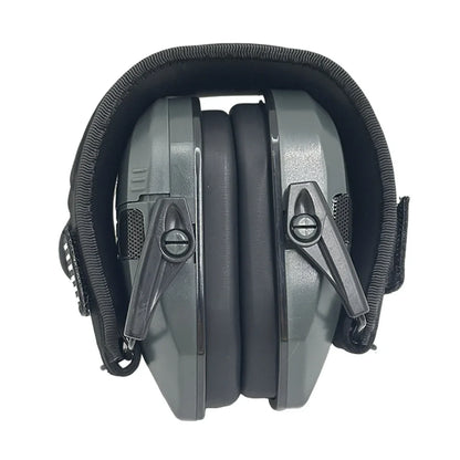 Earmuffs Active Noise-Reduction Headphones — Electronic Hearing Protection for Shooting & Hunting with Carry Case