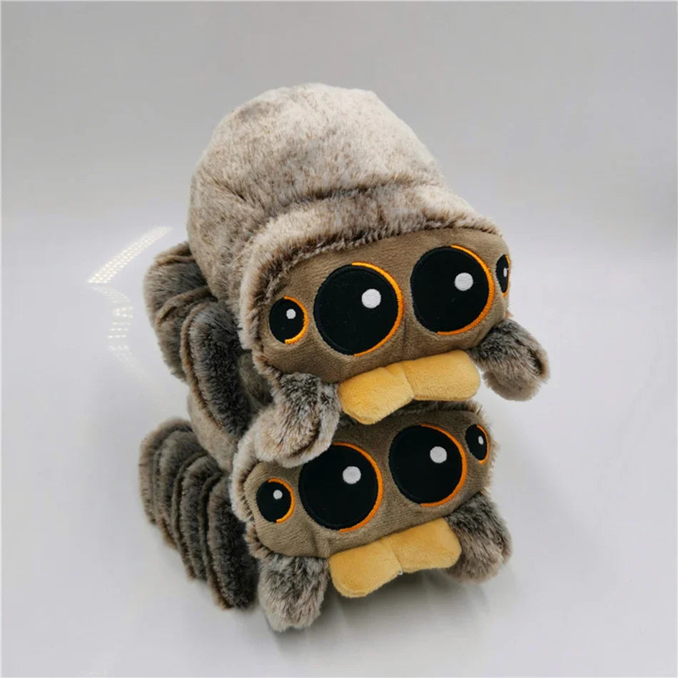 Black Spider Plush Toy — Soft Stuffed Animal Pillow, Little Lucas Anime Game Room Decor & Kids Gift