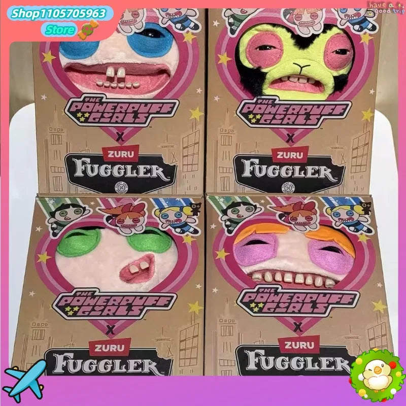 Funny Fangs Monster Plush Toy - Soft Fluffy Cartoon Stuffed Doll & Collectible Gift