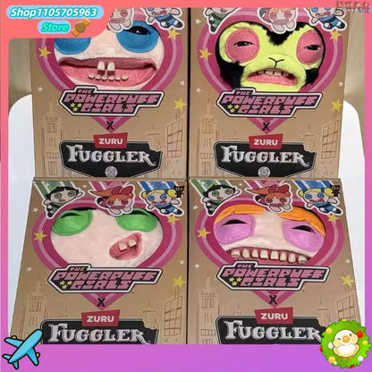 Funny Fangs Monster Plush Toy - Soft Fluffy Cartoon Stuffed Doll & Collectible Gift