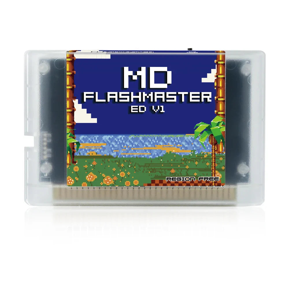 4000-in-1 Mega Everdrive V1 with 8GB TF Card — MD Game Cartridge for SEGA Genesis Mega Drive & Master System Consoles