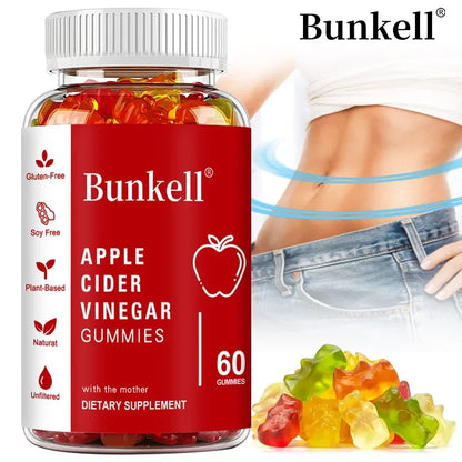 Apple Cider Vinegar Gummies – Weight Management, Digestion & Immunity Support with Vitamin B12, Gluten-Free, Vegetarian