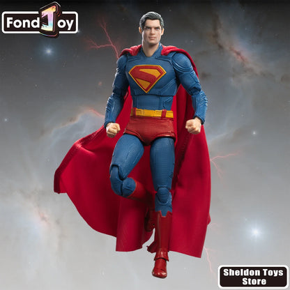 Fondjoy Superman 2025 Action Figure – DC Hero Clark Kent Movable Collectible Model Toy Gift