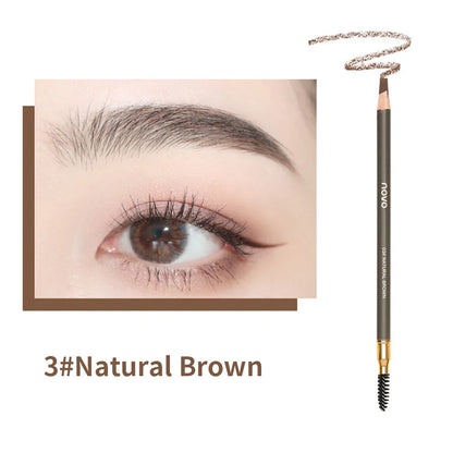 Permanent Waterproof Eyebrow Pencil – Professional Microblading Tattoo Makeup Pen for Eyebrow Enhancing