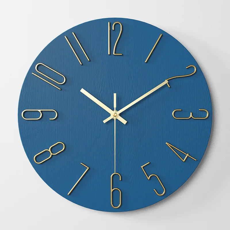 3D Digital Wall Clock – Simple Creative Household Dial, Fashion Decorative 12-Inch (30CM) Clock for Living Room