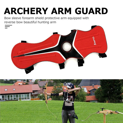 30cm/22cm Archery Arm Guard – Bow & Arrow Forearm Protector for Hunting and Outdoor Practice