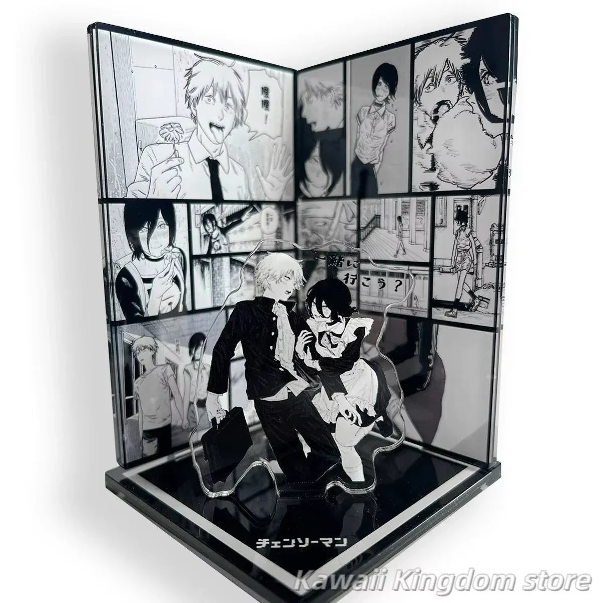 Denji & Reze Acrylic Standee - Anime Desktop Display Ornament and Collectible Gift