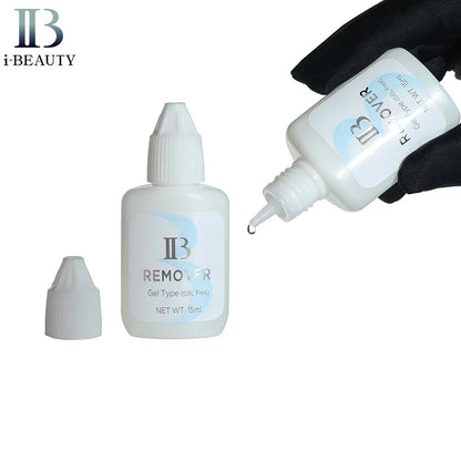 I Beauty 15ML Eyelash Extension Gel Remover — Clear Glue Remover for Professional Use