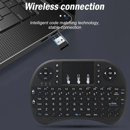 MRSVI I8 Mini Wireless Keyboard - 2.4G Air Mouse Remote with Touchpad for Android TV Box, PC & Smart TV