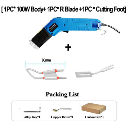 Air-Cooled Electric Heating Knife – Fabric, Webbing, Ribbon, and Nylon Rope Cutter Hot Knife Tool