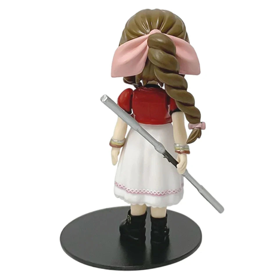11-12cm Final Fantasy Anime Figures – Cloud, Tifa, Aerith & Zack PVC Collectible Toy Gift
