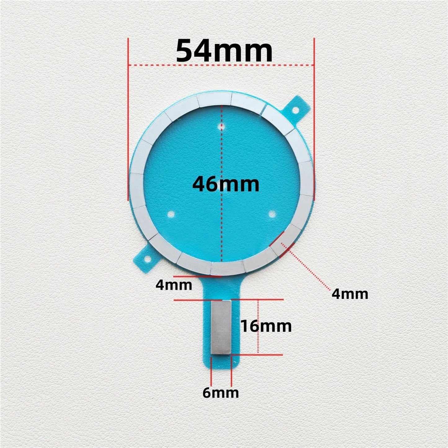1-3 Pack 1mm Strong Magnetic Plates — Compatible with MagSafe Wireless Charger, Mobile Phone Car Mount, Wallet, and Ring Sticker