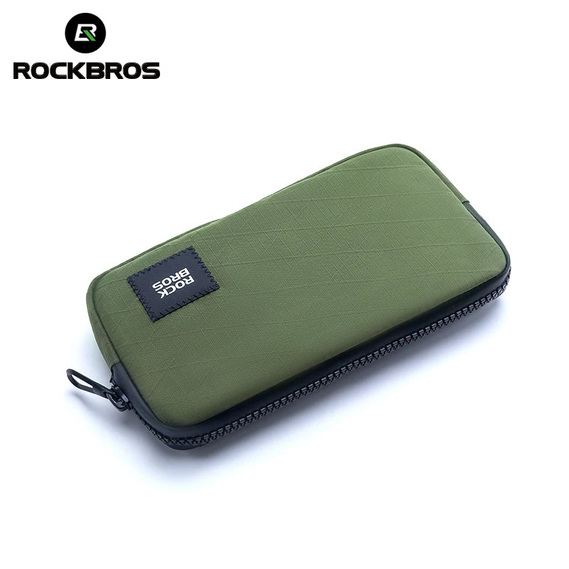 ROCKBROS Cycling Phone Bag — Lightweight Portable Handbag for Daily Use, Coins, Wallet & Commute Storage