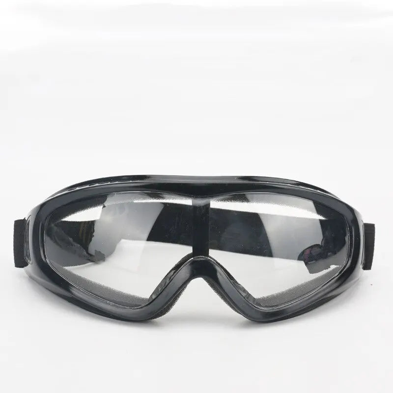 Double-Layer Outdoor Windshield Protection Glasses - PC Lens Ski Goggles for Men and Women - Head-Mounted Safety Eyewear