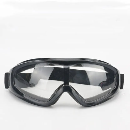 Double-Layer Outdoor Windshield Protection Glasses - PC Lens Ski Goggles for Men and Women - Head-Mounted Safety Eyewear