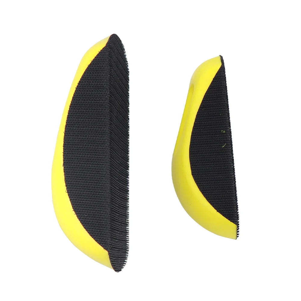 PU Foam Sanding Disc Holder: Sandpaper Backing Polishing Pad Hand Grinding Block