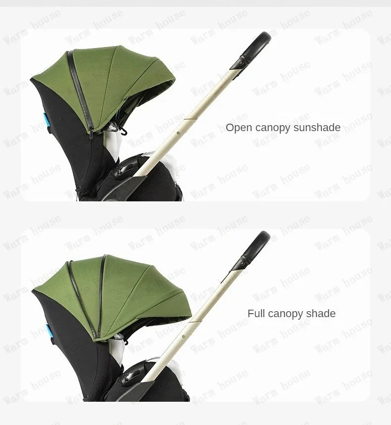 2025 New 4-in-1 Baby Stroller — Luxury Foldable Multifunctional Carriage & Portable Pram