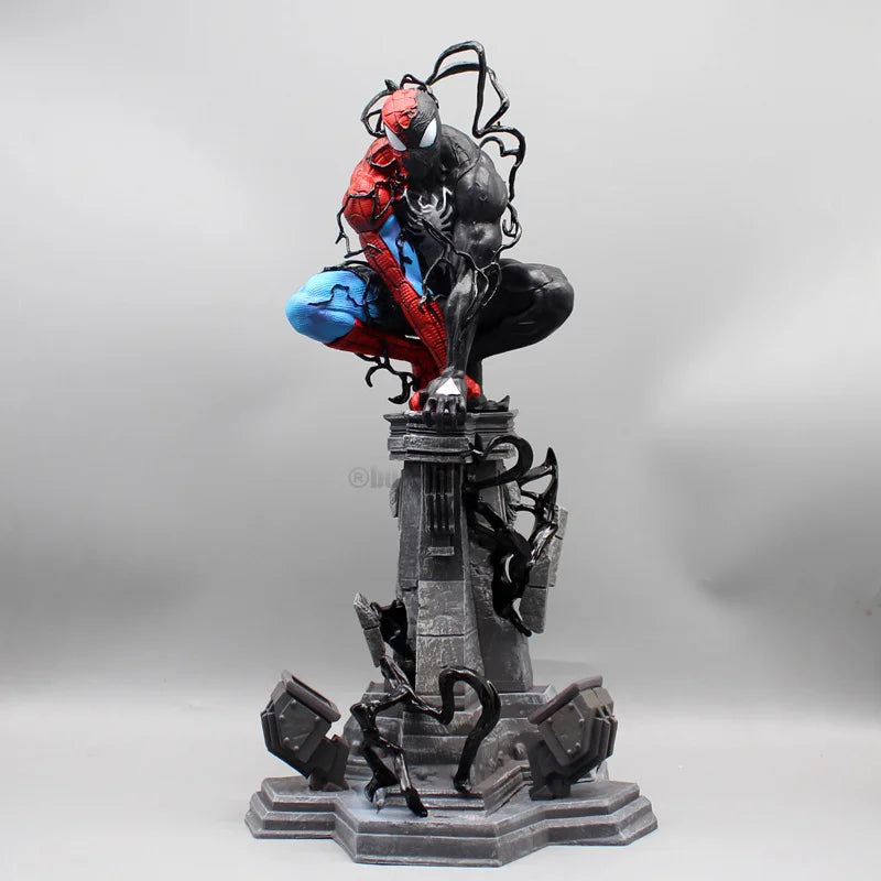 Spider-Man Venom Symbiote Figure — PVC Desktop Statue | Venom Figurine Model Toy Christmas Gift