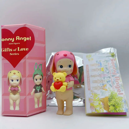 Sonny Angel Gifts of Love Series — Limited Edition Cartoon Figure Collectible, Desktop Decor Blind Box Toy