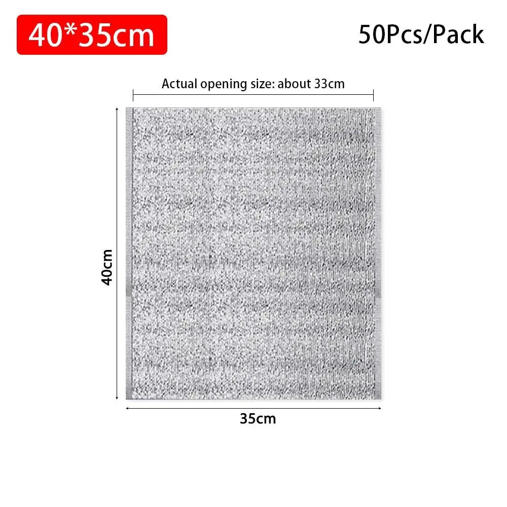 Aluminum Foil Cooler Bag – Insulated Folding Thermal Picnic Bag, Portable Food and Drink Delivery Carrier