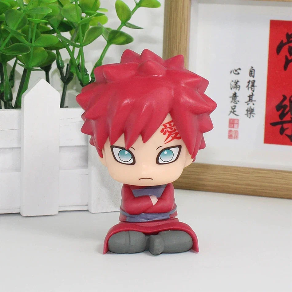 HOT Naruto Anime Q Version Action Figure – Naruto, Kakashi, Sasuke & Itachi Collectible Toy