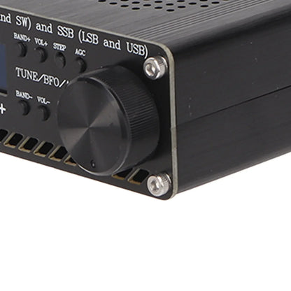 ATS-20+ Portable World Band Radio Receiver – Easy-to-Read Digital Display, Lightweight for Home & Outdoor Camping