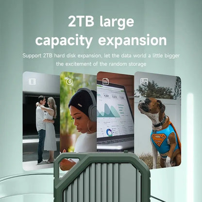 Hagibis 2230 M.2 NVMe SSD Enclosure – USB 3.2 Gen 2 10Gbps External Case for Laptop, iPhone 16 Pro, iPad