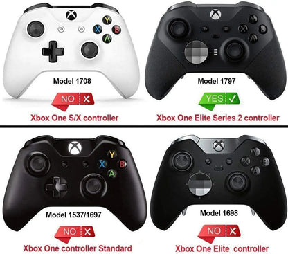 eXtremeRate Xbox One Elite Series 2 Controller Faceplate Shell Replacement Kit Model 1797 – Scarlet Red Housing Cover