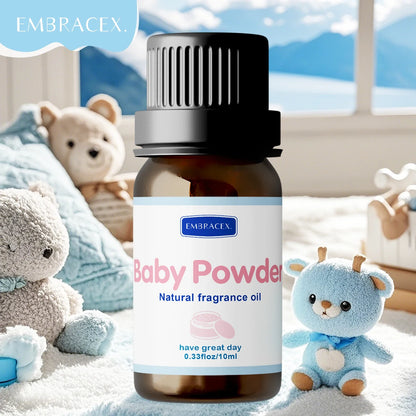 Baby Powder Fragrance Oil - 10ml Long-Lasting Warm & Sweet Scent Oil