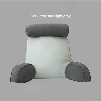 Triangular Headboard Wedge Pillow – Large Reading Backrest Support Cushion for Bed Sleeping & Positioning Comfort Bolster