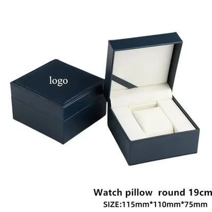 Custom Logo Watch Storage Box – Professional Packaging Case for Business, Transport & Personal Gift Use