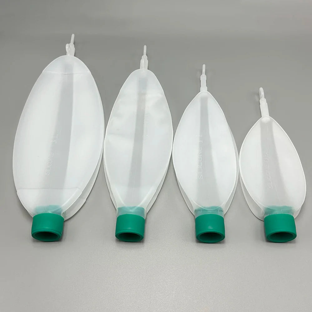 Animal Anesthesia Machine Air Storage Bag – Silicone Simulated Lung Breathing Bag for Respiratory Circuit