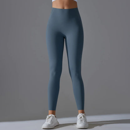 High Waist Yoga Leggings – Tummy Control, Squat-Proof Slimming Booty Pants for Running, Cycling, and Gym Workouts