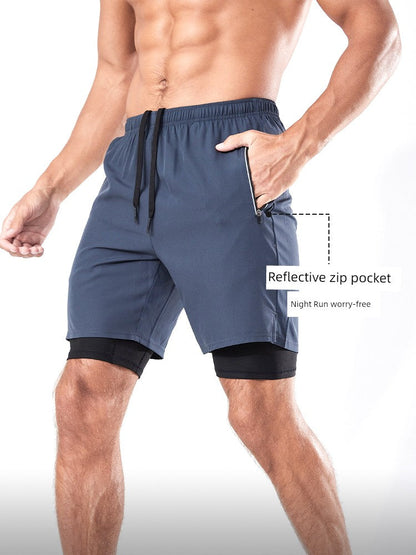 Dingsheng Marathon Training Shorts – Phone-Friendly Lining for Comfortable Running