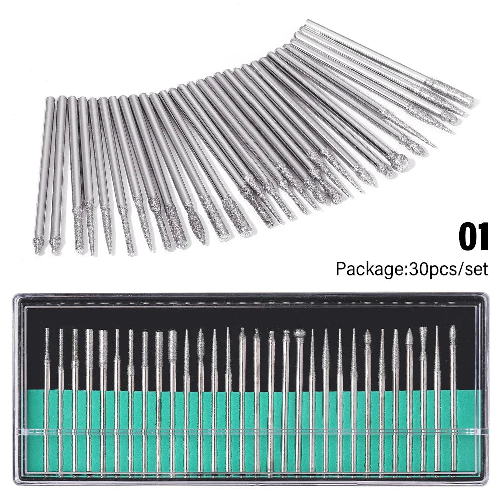 LINMANDA 6-in-1 Electric Nail Drill Kit – Portable Manicure Machine for Nail Filing, Polishing & Removal Tools