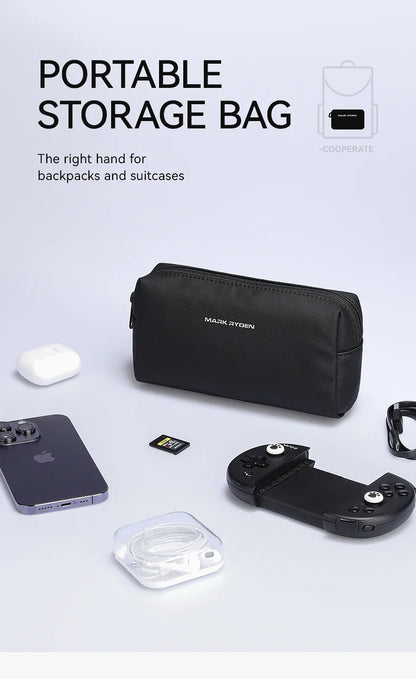 MarkRyden Portable Large Capacity Travel Toiletries Bag – Durable & Spacious Organizer