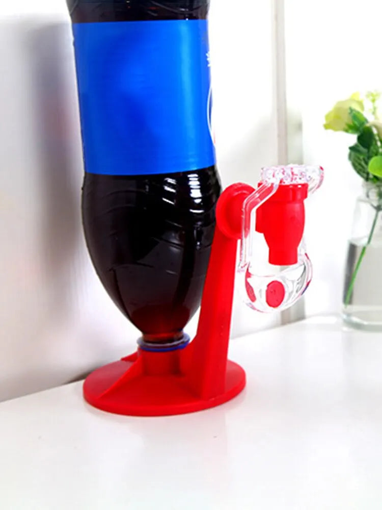 Creative Manual Pressurized Carbonated Beverage Maker – Portable Soda & Cola Dispenser, Upside Down Drink Carbonation Machine for Home & Travel