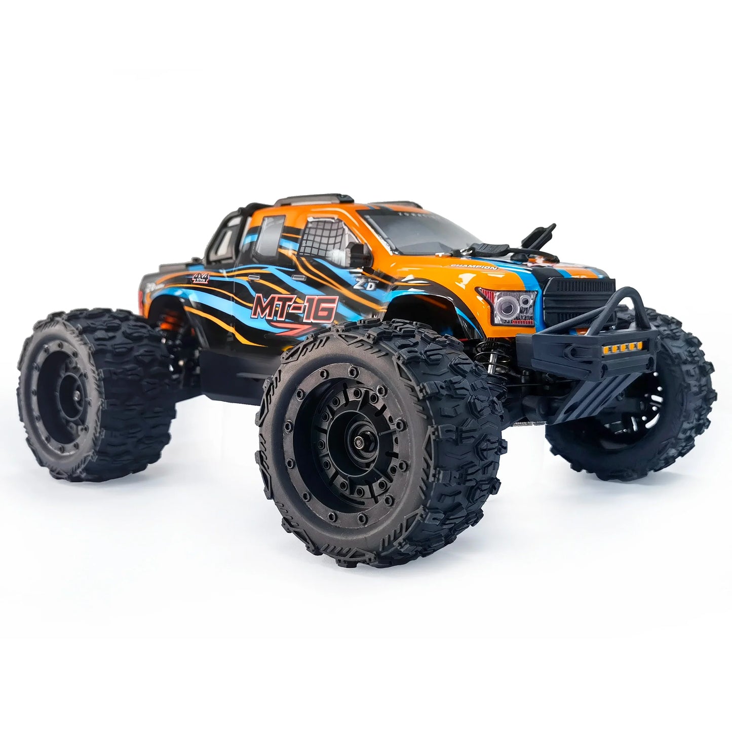 ZD Racing MT-16 1/16 RC Monster Truck – Brushless 3S 80km/h, 2.4G 4WD Off-Road RC Car, Remote Control Truck Toys