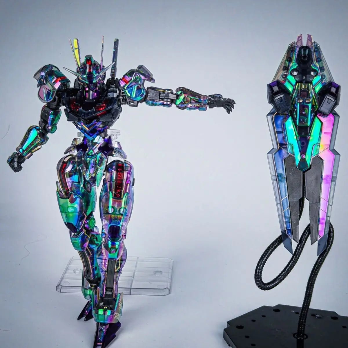 KL Model FM 1/100 Aerial Laser Phantom XVX-016 — The Witch From Mercury Plastic Assembly Action Figure Model Kit