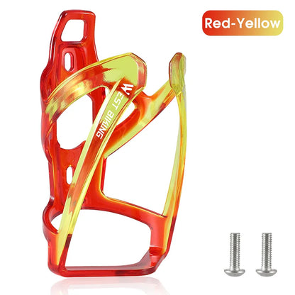 WEST BIKING Bicycle Water Bottle Cage – Colorful Gradient Ultralight MTB & Road Bike Bottle Holder, Cycling Bracket
