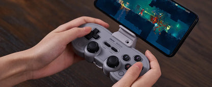 8Bitdo SN30 Pro Bluetooth Wireless Gaming Controller – Hall Effect, Compatible with Switch, MacOS, Android, Raspberry Pi, Windows, and Steam