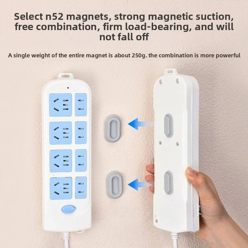 Magnetic Remote Control Holder – Strong Self-Adhesive Wall Mount for TV & AC Remotes