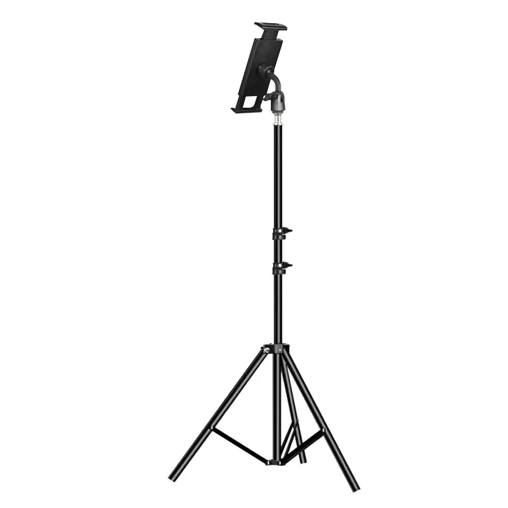 Adjustable Floor Tablet Tripod Stand – Universal Lazy Holder Mount for iPad, Air, Pro, Mini & 4–13 Inch Tablets (Xnyocn Bracket)