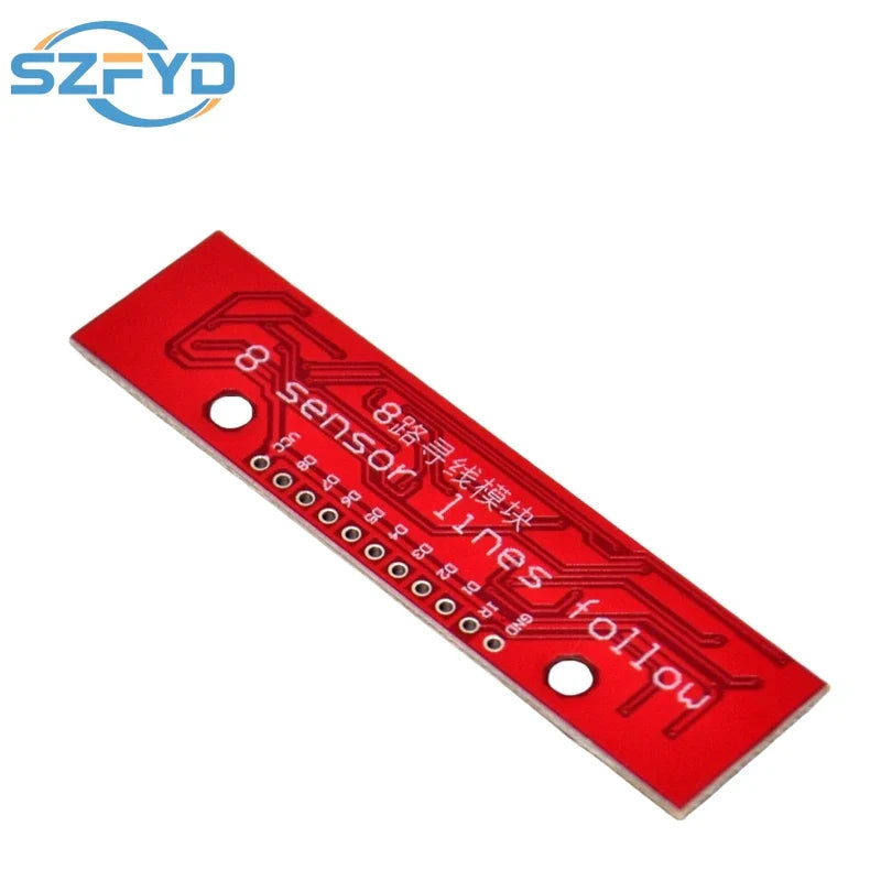 8-Channel IR Tracking Sensor Module – Infrared Line Detection Board for Arduino DIY Smart Car Projects
