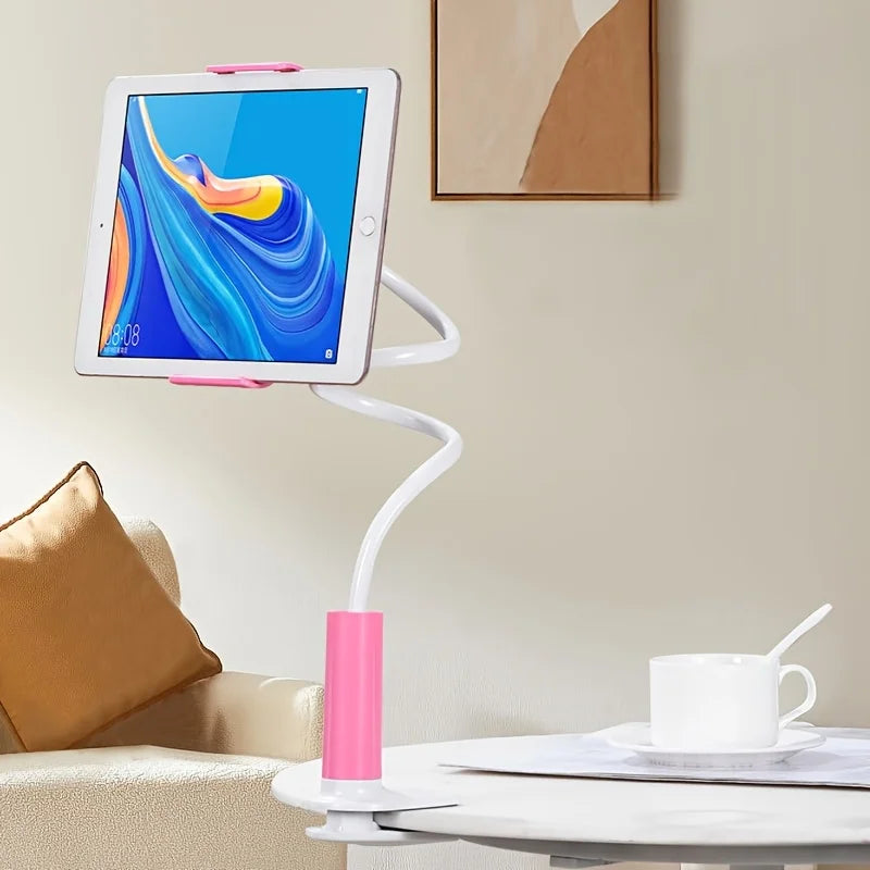 Universal 360° Rotating Adjustable Phone & Tablet Holder Stand with 70cm Flexible Gooseneck Base