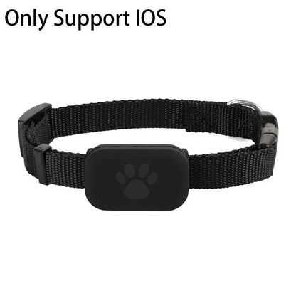 Pet Bluetooth GPS Tracker Collar – Mini Anti-Lost Smart Tracker for Dogs & Cats with Movement Alert & Global Location Monitoring