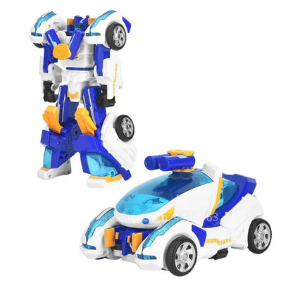 Galaxy Detectives Tobot Transformation Toy – Car to Robot Anime Figure, Korea Cartoon Deformation Tank Gift