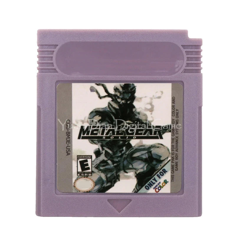 16-Bit GBC Game Cartridge — Meta Gear English Version for Game Boy/Color & SP